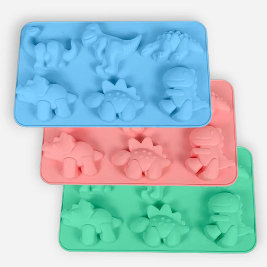 Silikónová forma na pečenie dinosaurov