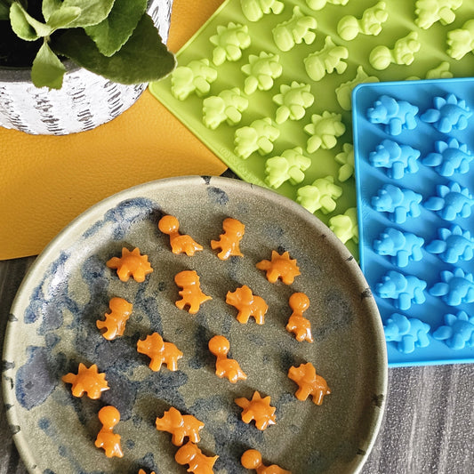 Forma na cukríky s pipetou - Dinosauri