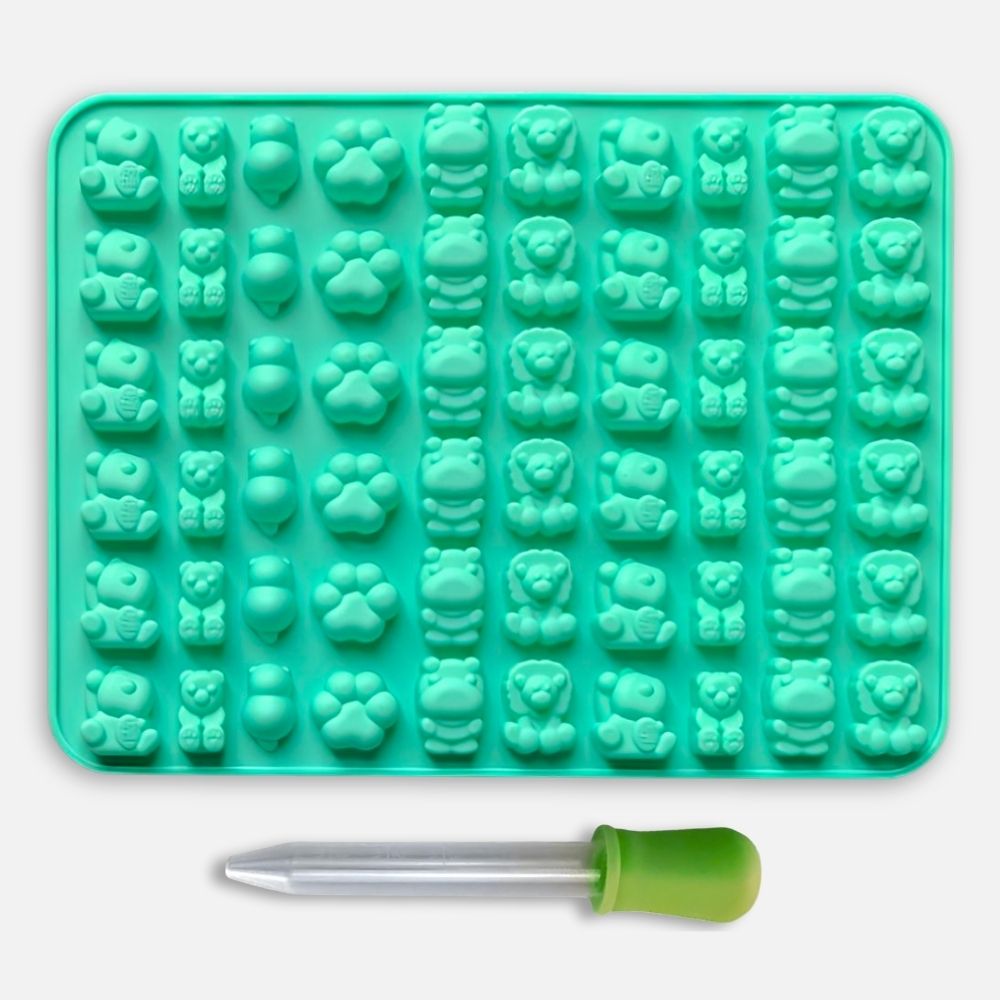 Forma na cukríky s pipetou - Zvieratká