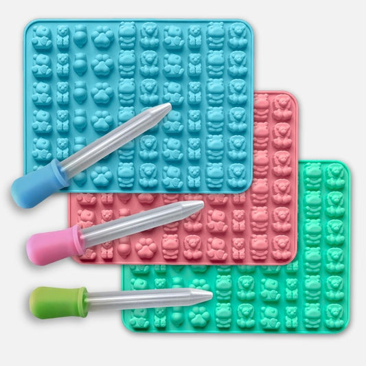 Forma na cukríky s pipetou - Zvieratká