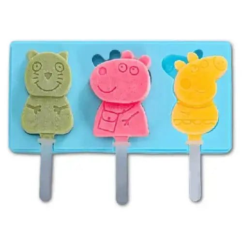Silicone mold for popsicles