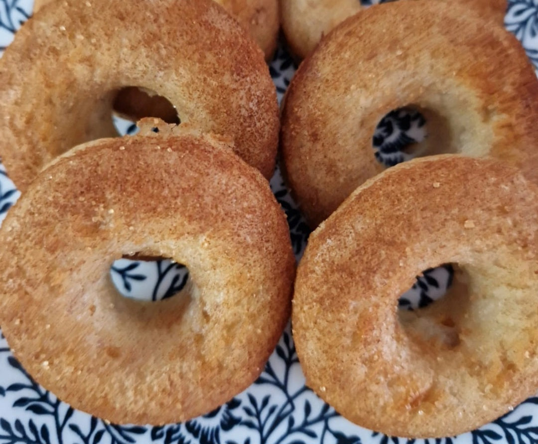 Jablkovo-banánové donuty pre najmenších (bez cukru)