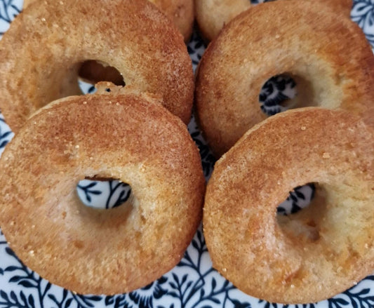 Jablkovo-banánové donuty pre najmenších (bez cukru)