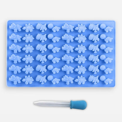 Forma na cukríky s pipetou - Dinosauri