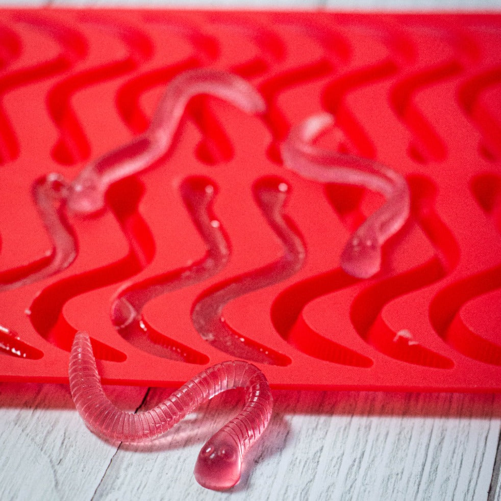 Silikónová forma na gumových hadíkov s pipetou