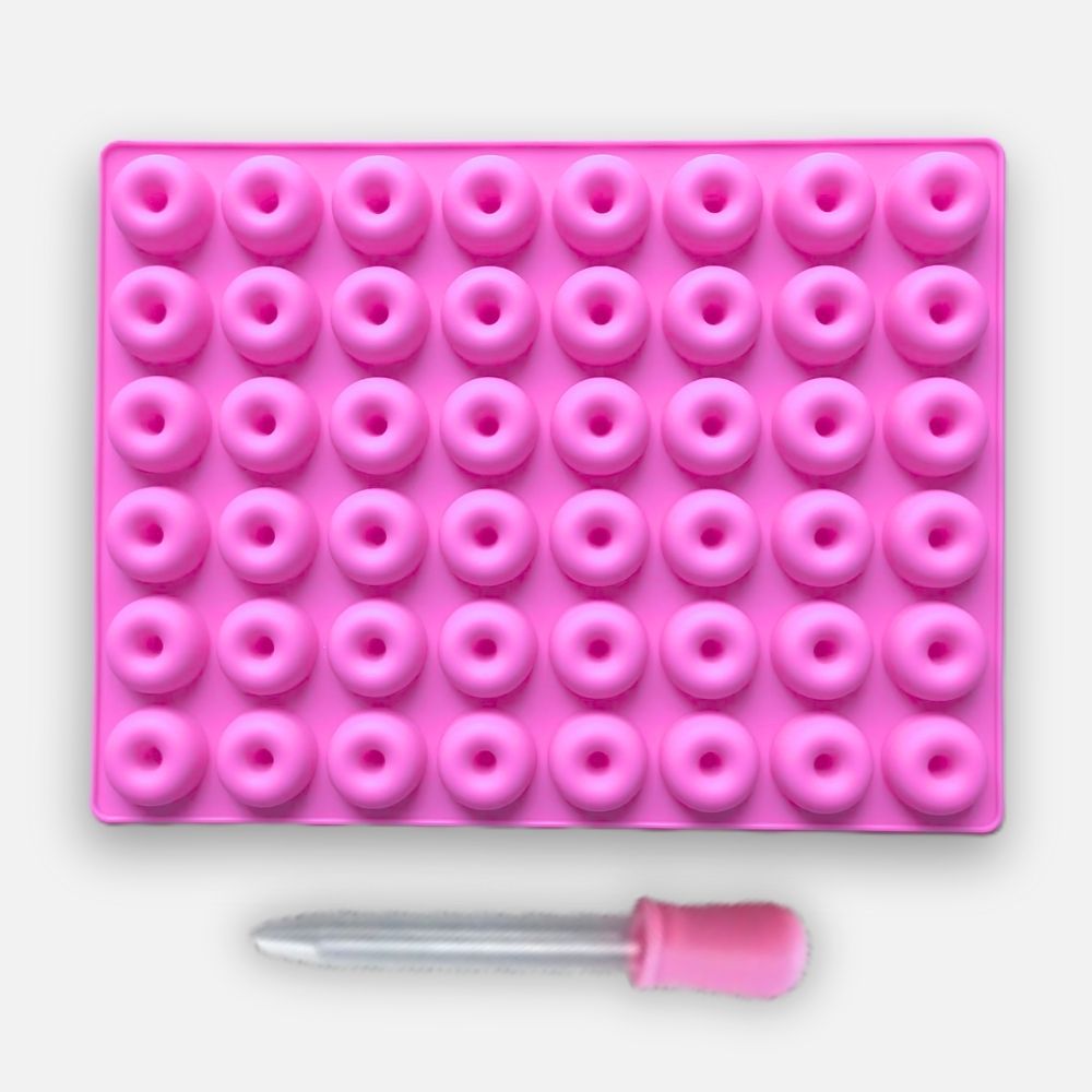 Forma na cukríky s pipetou - Donuty