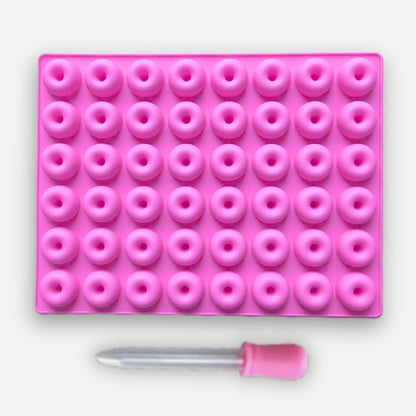Forma na cukríky s pipetou - Donuty