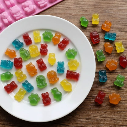 Forma na cukríky s pipetou - Zvieratká