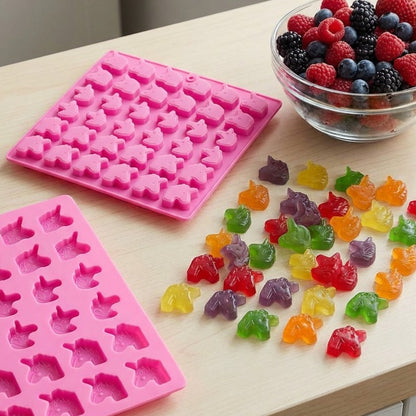 Forma na cukríky s pipetou - Jednorožce