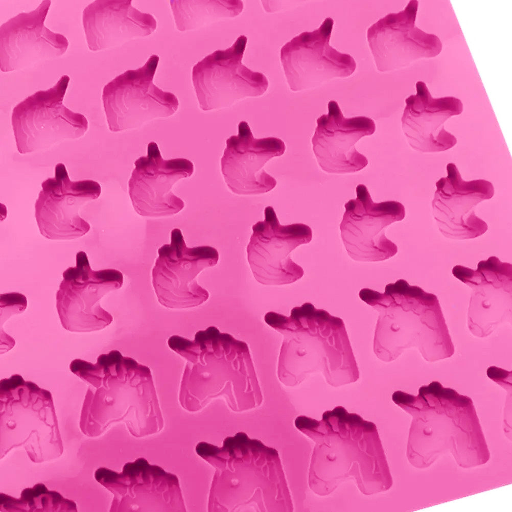 Forma na cukríky s pipetou - Jednorožce