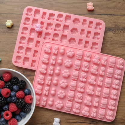 Forma na cukríky s pipetou - Zvieratká