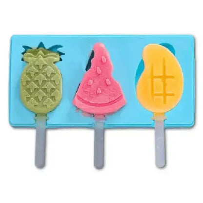 Silicone mold for popsicles