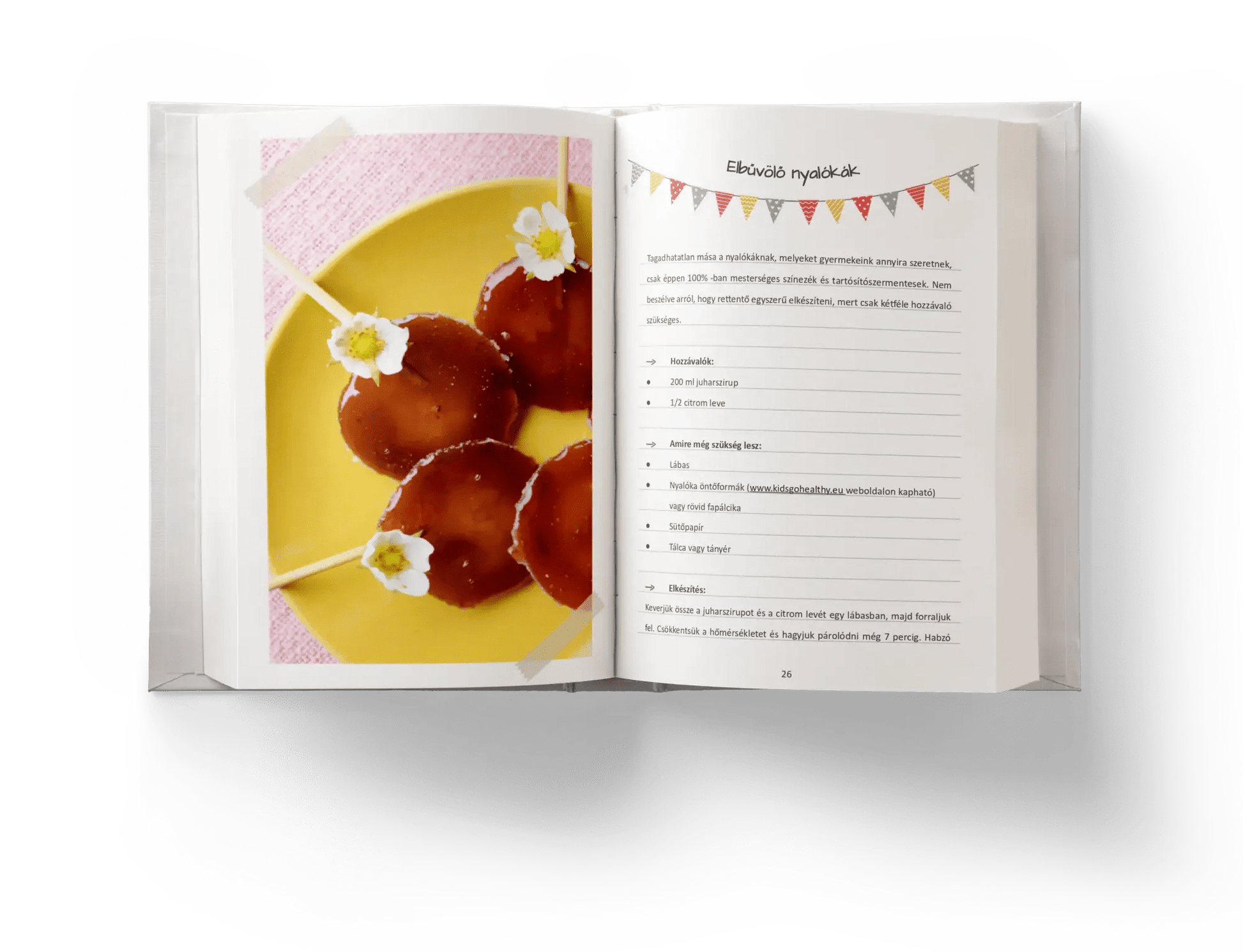 E-book: Egészséges házi édességek - Kids Go Healthy