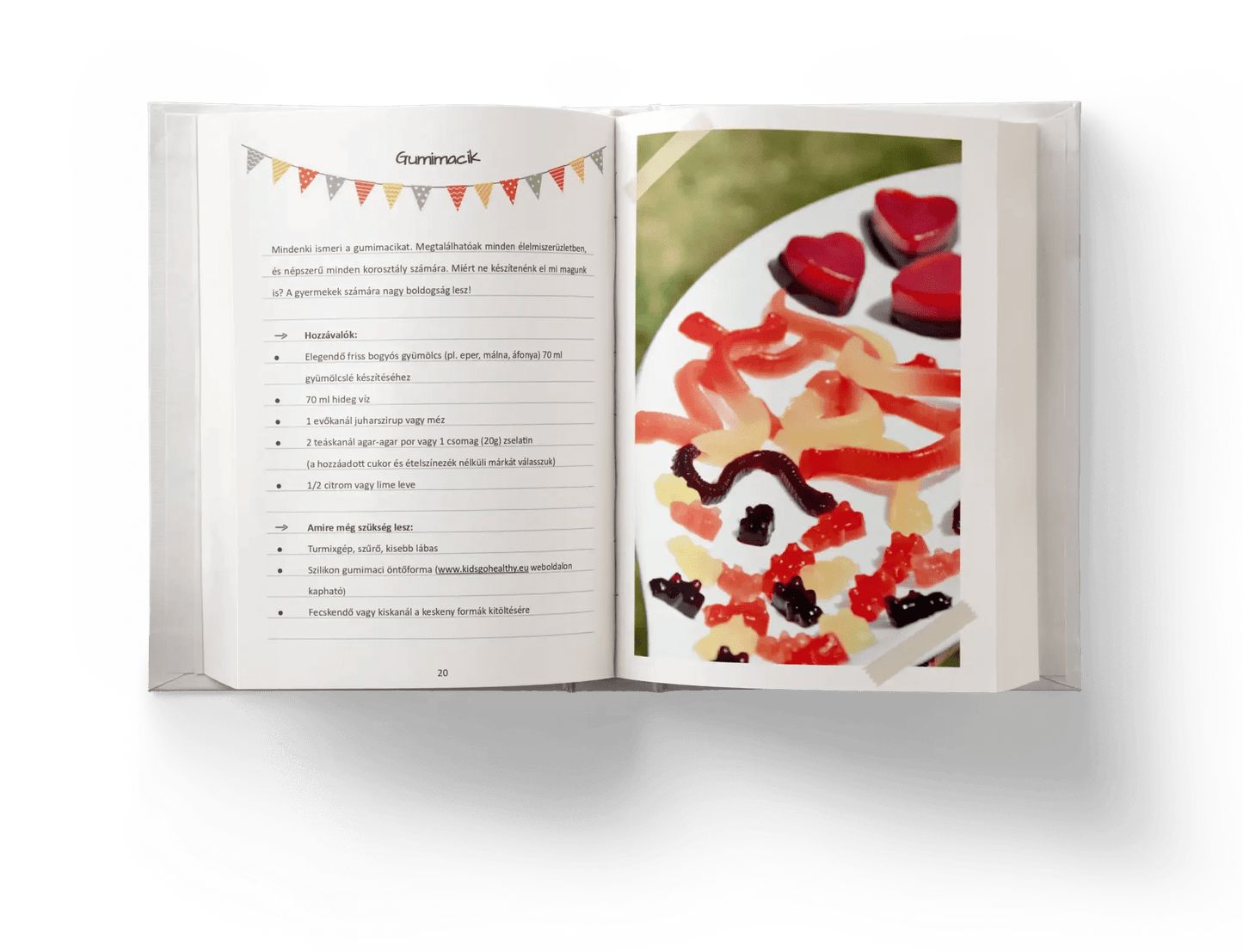E-book: Egészséges házi édességek - Kids Go Healthy