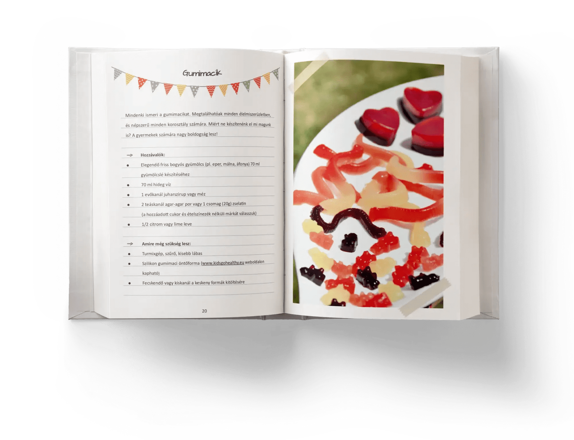 E-book: Egészséges házi édességek - Kids Go Healthy